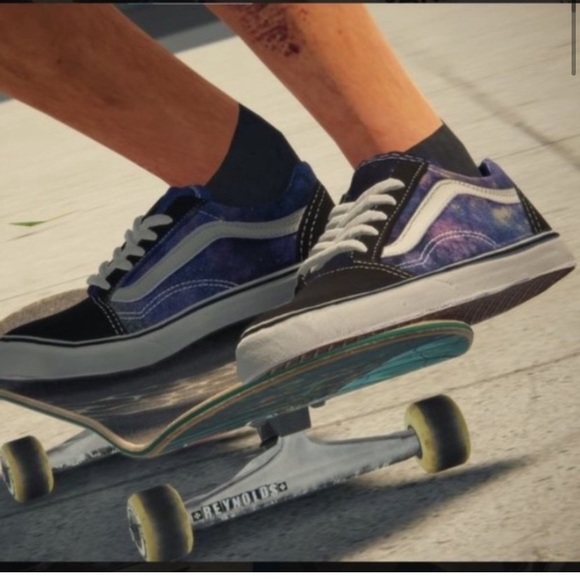 VANS Unisex BNIB Galaxy Old Skool Skate Shoes Sneakers - Picture 3 of 13